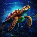 turtle learning technology , business metaphors concept