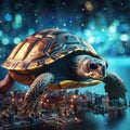 turtle learning technology , business metaphors concept