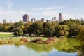 Turtle Pond in Central Park, New York City Royalty Free Stock Photo