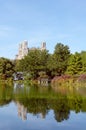 Turtle Pond, Central Park, on a sunny autumn day Royalty Free Stock Photo