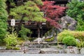 Turtle stone at Matsunoo Taisha Shrine. Kyoto, Japan Royalty Free Stock Photo