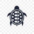 Turtle transparent icon. Turtle symbol design from Animals collection.