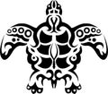 Turtle tribal tattoo