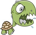 Turtle Vector Illustration Royalty Free Stock Photo