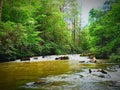 Turtletown falls in tn Royalty Free Stock Photo