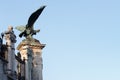 Turul bird in the Royal Castle, Budapest