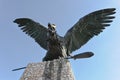 Turul statue of Tatabanya Royalty Free Stock Photo