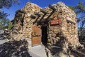 Tusayan Museum Indian Pueblo Stone Building Entrance Grand Canyon Arizona USA Royalty Free Stock Photo