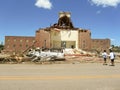 TUSCALOSA, USA 28 APRIL 2011, damage of the devastating Tornado Royalty Free Stock Photo