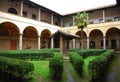 Tuscan Church Courtyard