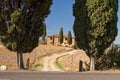 Tuscan countryside near Pienza, Tuscany, Italy Royalty Free Stock Photo