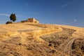 Tuscan countryside after sunrise, Tuscany, Italy Royalty Free Stock Photo