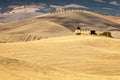 Tuscan countryside after sunrise, Tuscany, Italy Royalty Free Stock Photo