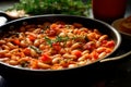 Tuscan Delights: Fagioli all\'Uccelletto, Savory Stewed Beans in Tuscan Style