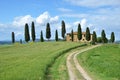 Tuscan landscape. Italy Royalty Free Stock Photo