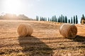 Tuscan landscape in Italy Royalty Free Stock Photo