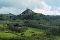 Tuscan landscape Siena hills Royalty Free Stock Photo