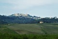 Tuscan landscape Siena hills Royalty Free Stock Photo