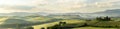 Tuscan panorama Royalty Free Stock Photo