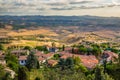 Tuscan Rural Landscape - Volterra, Tuscany, Italy Royalty Free Stock Photo