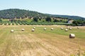 Tuscan village landscape