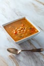 Tuscan White Bean Soup Royalty Free Stock Photo