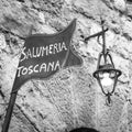 Tuscany butchery Royalty Free Stock Photo