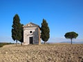 Tuscany chapel Royalty Free Stock Photo