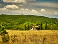 Tuscany Country house Royalty Free Stock Photo