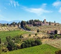 Tuscany countryside, San Gimignano, Italy Royalty Free Stock Photo