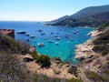 Italy, Tuscany, Giglio Island, The Cannelle Beach Royalty Free Stock Photo