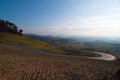 Tuscany hills Royalty Free Stock Photo