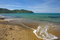 Tuscany, Italy, the beach at Baratti gulf Royalty Free Stock Photo