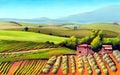 Tuscany landscape