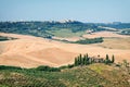 Tuscany landscape - belvedere Royalty Free Stock Photo