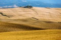 Tuscany landscape, fields, hills Royalty Free Stock Photo