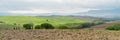 Tuscany landscape at gentle sunrise light. Italy, Europe Royalty Free Stock Photo