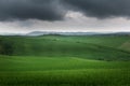 Tuscany - Landscape panorama, hills and meadow, Toscana