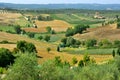 Tuscany landscape: Pienza, Italy Royalty Free Stock Photo