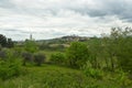 Tuscany landscape. San Gimignano medieval town Royalty Free Stock Photo