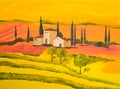 Tuscany in Orange