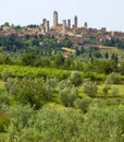 Tuscany, san gimignano