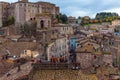 Tuscany. The tufa city of Sorano Royalty Free Stock Photo