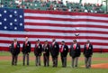 Tuskegee Airman at Fenway Park Royalty Free Stock Photo