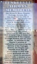 The Tuskegee Airman Monument stands at Walterboro Army Air Field Base in South Carolina, USA