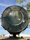 A piece of a plane is mounted at the Tuskegee Airman Monument stands at Walterboro Army Air Field Base in South Carolina, USA