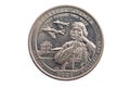 Tuskegee Airmen Alabama Commemorative Quarter Royalty Free Stock Photo