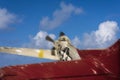 Tuskegee Airmen P-51-D Mustang Photo Illustration Royalty Free Stock Photo