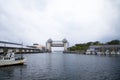 Tsunami Gate at the Port of Numazu