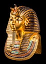 Tutankhamun`s golden burial mask Royalty Free Stock Photo